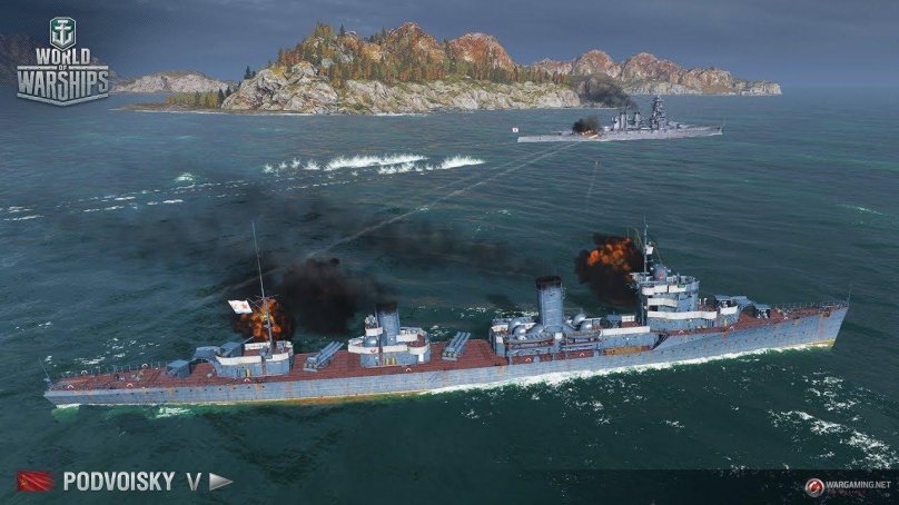 Эсминец Подвойский World of Warships