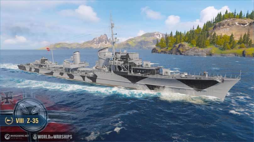 German Destroyer РШ куы ЗШС