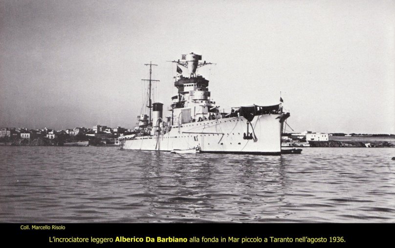 Итальянский крейсер Таранто