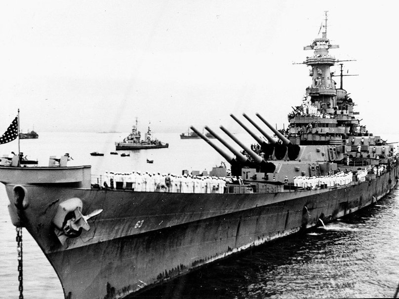 2 Сентября 1945, линкор "Миссури"
