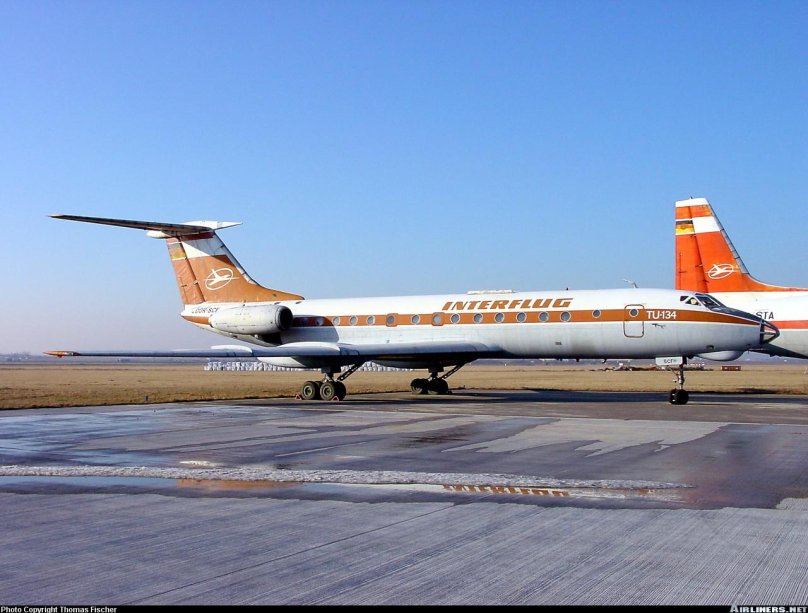 Ту-134 Интерфлюг