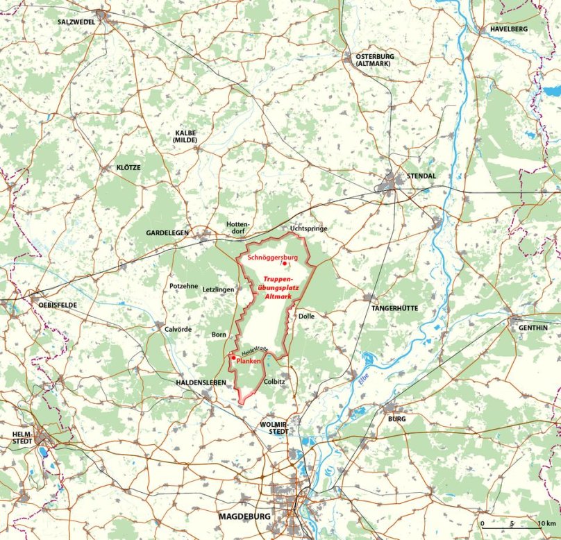 Альтмарк город карта