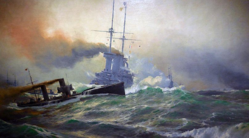 Картины художника-мариниста Вилли штёвера.