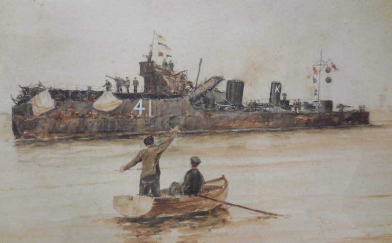 Утонувшие корабли Ютландского сражения