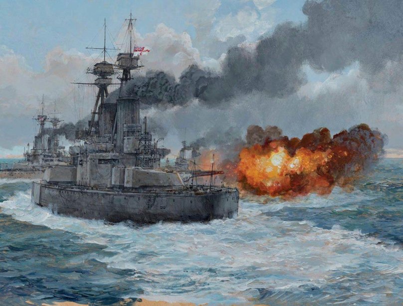 Ютландское сражение корабли