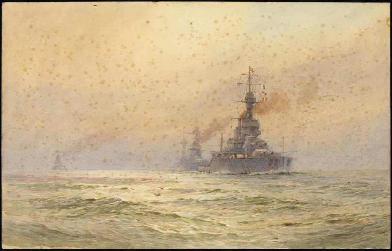 Ютландское сражение картины