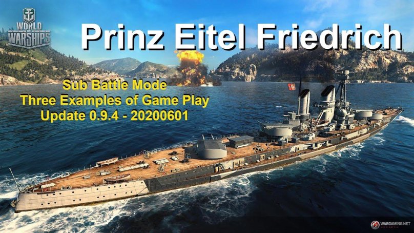 Линкор Байерн в World of Warships