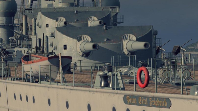 Принц Эйтель Фридрих корабль