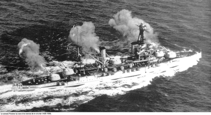 Французский линкор Бретань