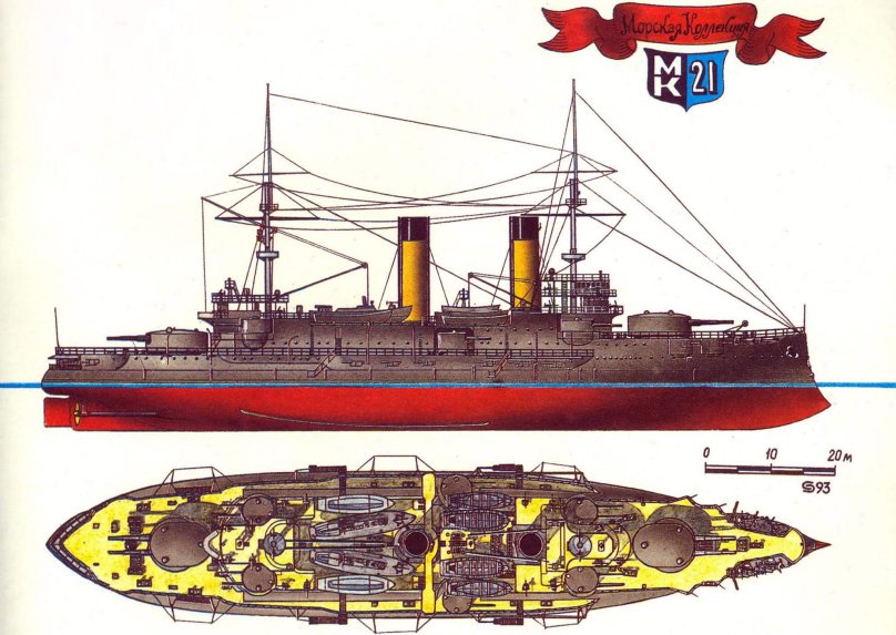 Броненосец князь Суворов