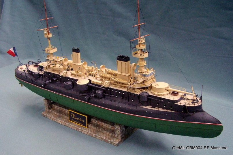 Французский броненосец Шарль Мартель