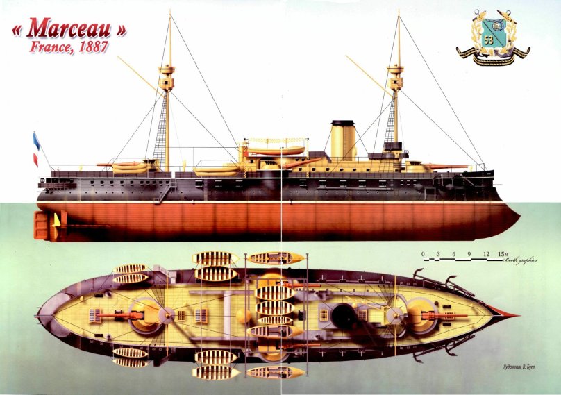 Броненосец "Hoche"(Ош)