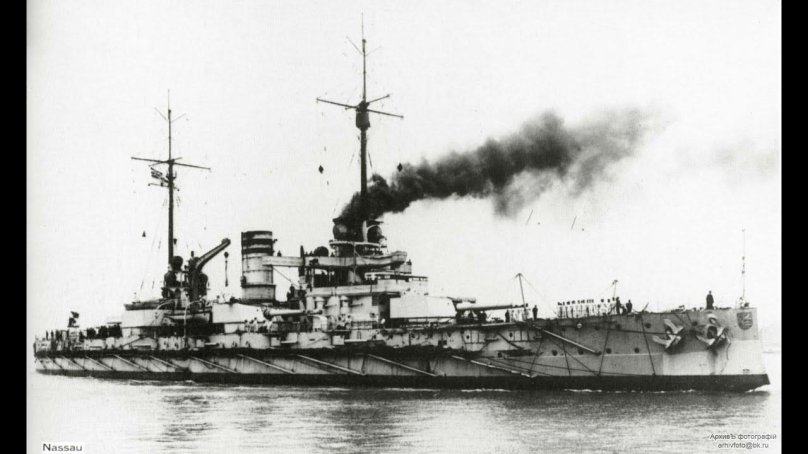 Германский линкор Нассау
