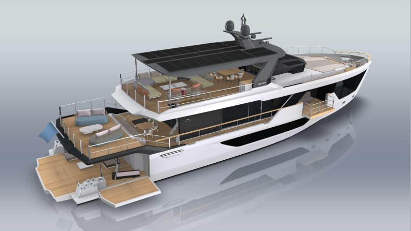 Яхта Беринг 145