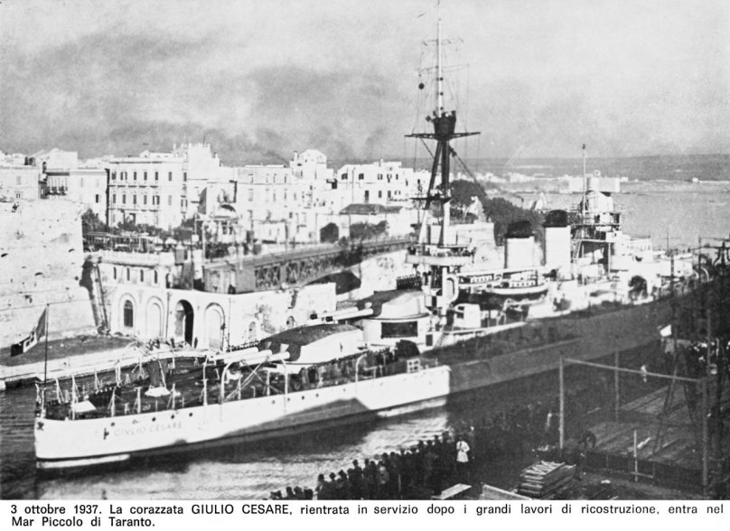 Линкор Юлий Цезарь Новороссийск