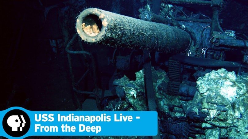 Крейсер Индианаполис затонувший