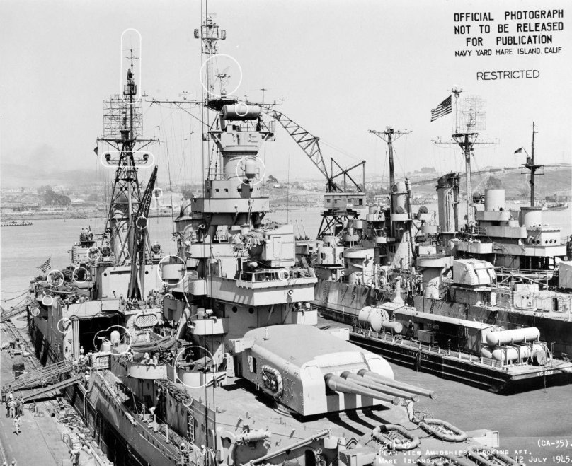 USS Indianapolis 1945