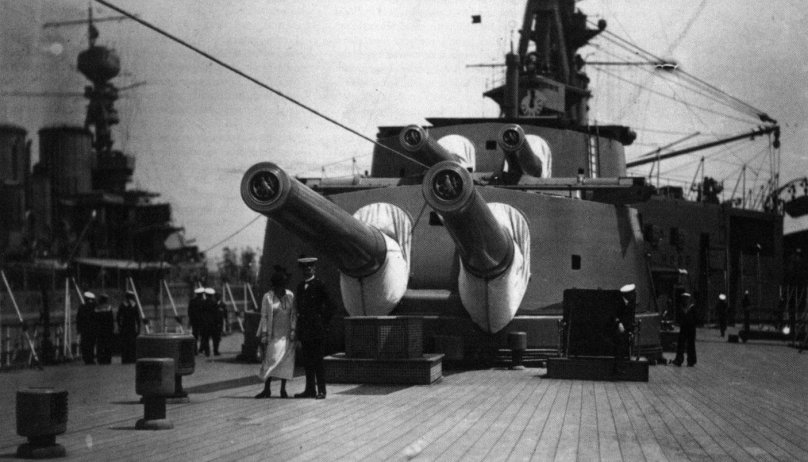 Орудия линкора бисмарк