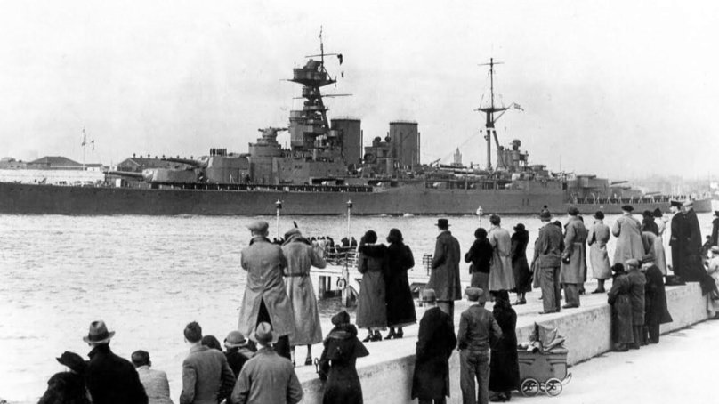 HMS Hood 1918 линейные крейсера Великобритании