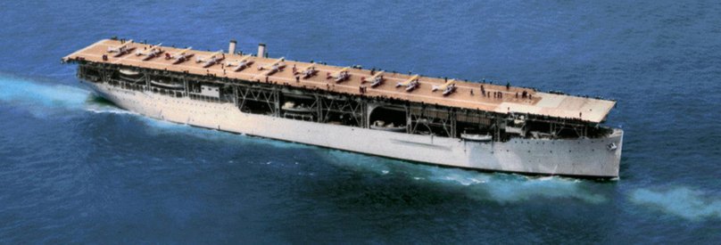 USS Langley CV-1 на дне