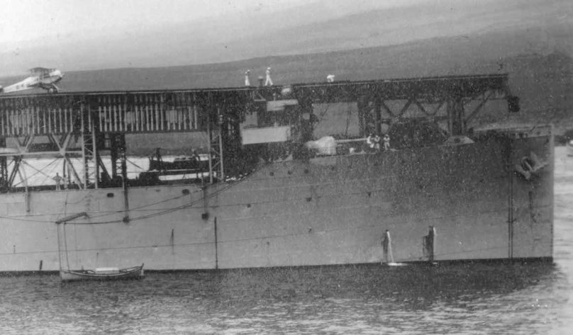 USS Langley CV-1 на дне