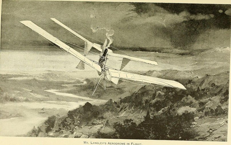 Самуэль Лэнгли Аэроплан