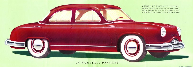 1954 Panhard Dyna.