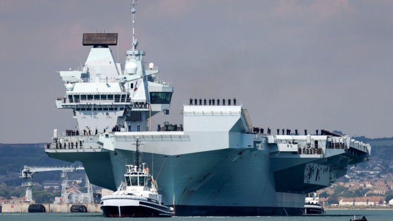HMS Queen Elizabeth авианосец