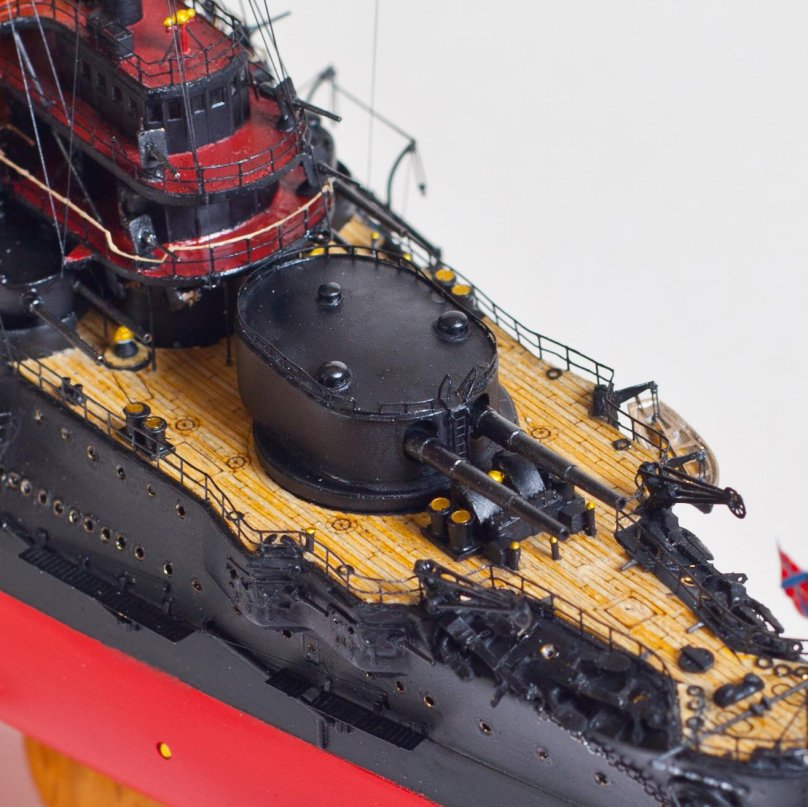 Модель броненосец князь Суворов