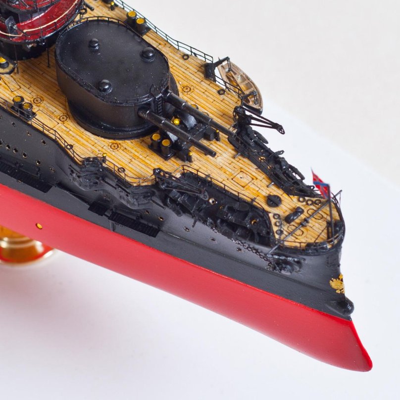 Модель броненосец князь Суворов