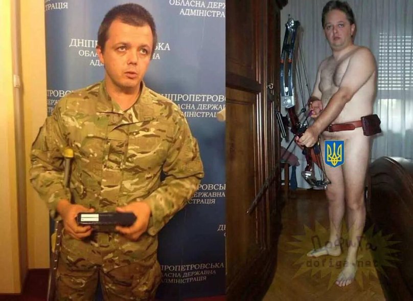 Командир батальона Донбасс Семен Семенченко