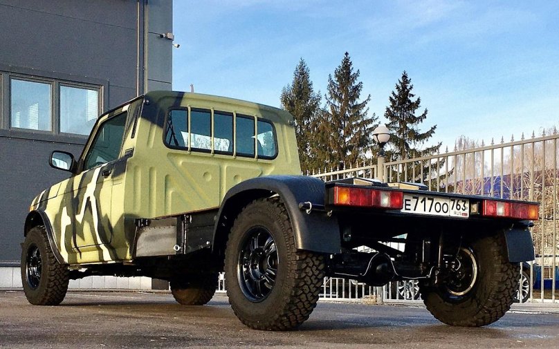 Лада Нива тягач