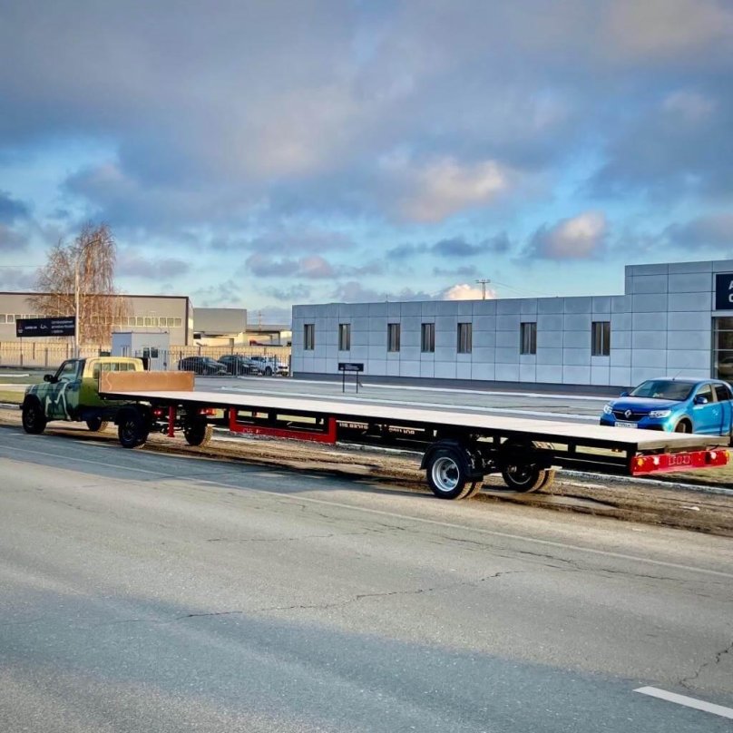 Лада Нива седельный тягач