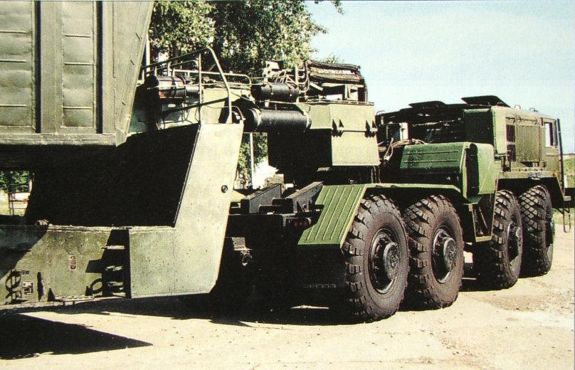 Тягач ураган КЗКТ 537