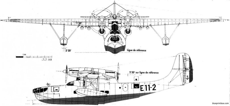 Летающая лодка чертежи