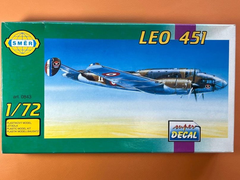 Французский бомбардировщик Leo 451