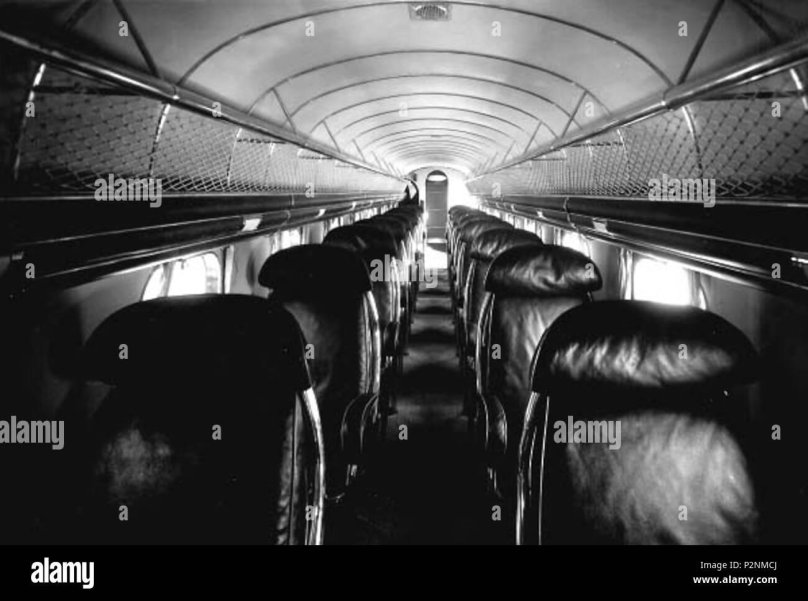 Пассажирский салон Конкорда