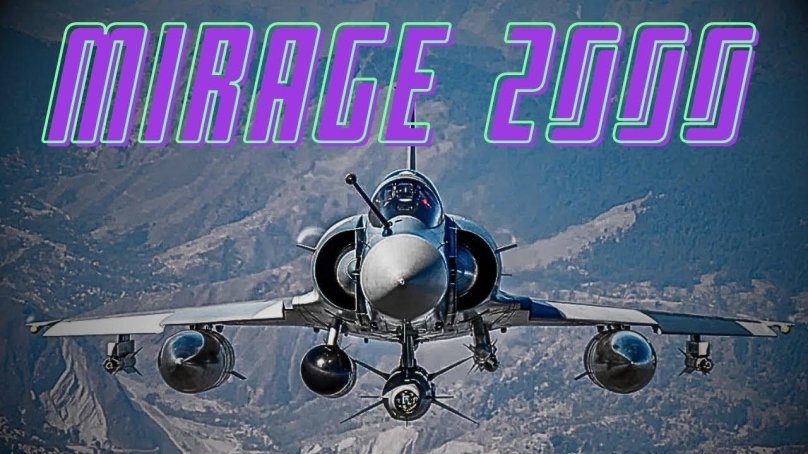 Indian Air Force Mirage 2000, Armed with a Popeye Stand-off Missile, and its an/ASW-55 data link pod