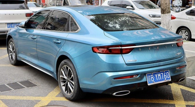 Geely седан 2020 Preface