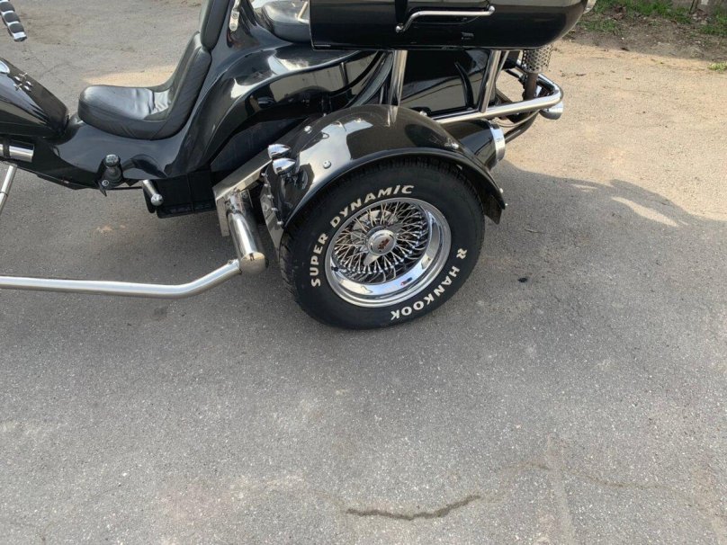 Обратный трайк с мотором 50сс