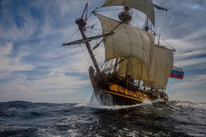 Фрегат Штандарт 1703 Петр