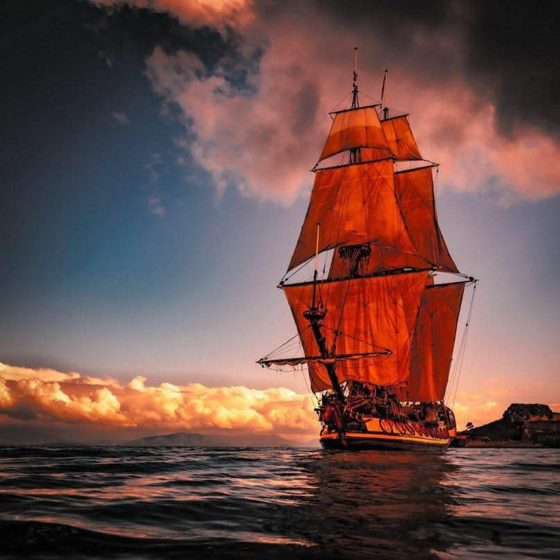 Фрегат Штандарт Алые паруса