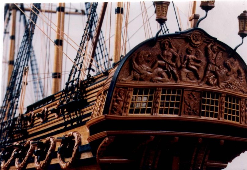 Интерьер фрегата Штандарт