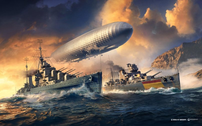 Корабль военный World of Warships