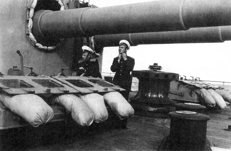 Линкор Слава в Моонзунде