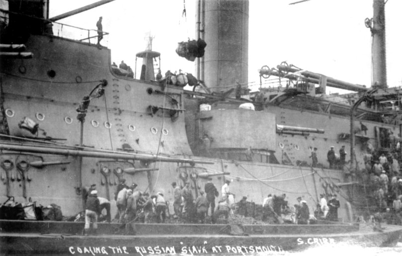 Броненосец Цесаревич 1917