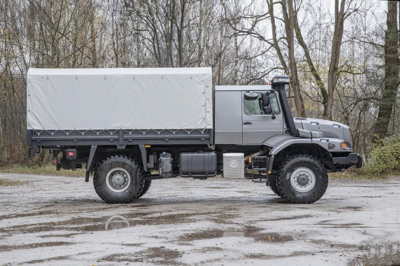 Mercedes-Benz Zetros военный грузовик