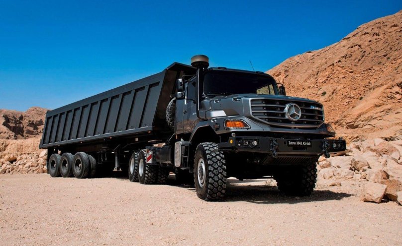 Мерседес Бенц Зетрос 6х6