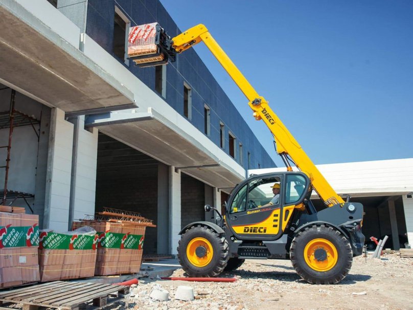 Диечи телескопический погрузчик