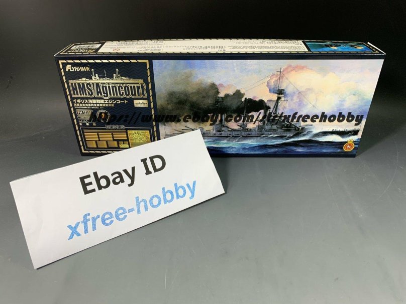 Flyhawk fh1310 Battleship HMS Agincourt 1/700